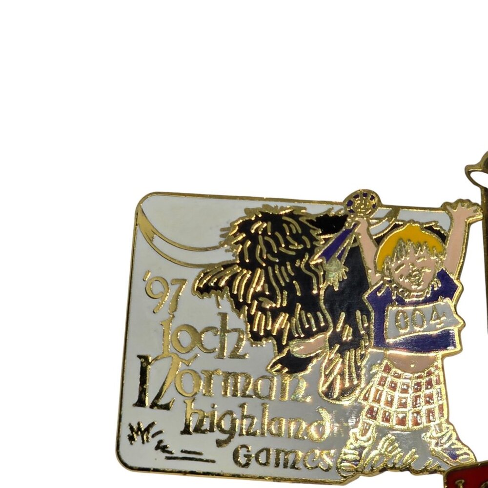 Scottish Highland Games Enamel Pin Lot Loch Norman Waxhaw Kings Mountain 17 - Picture 12 of 16
